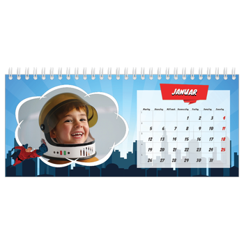 Tischkalender — Comic-Buch