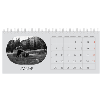 Tischkalender — Abenteuer-Route