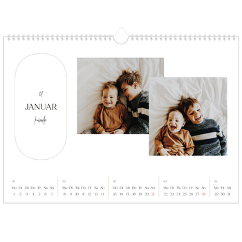Fotokalender A3 — Große Pläne
