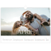 Fotokalender A3 — Zwölf große Monate [April]