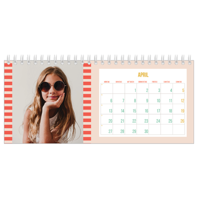 Tischkalender — Strahlend und schön [April]