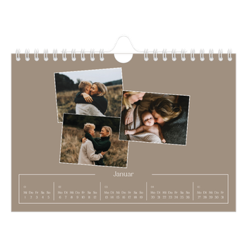 Fotokalender A5 — Gebastelte Momente