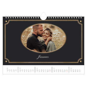 Fotokalender A4 — Vintage und klassisch
