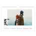 Fotokalender A4 — Datum groß [Januar]